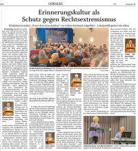 Bericht in der Südostbayerischen Rundschau