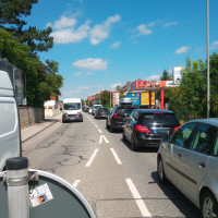 Alle Jahre wieder (hier im August 2024): Stau vor den Stadttoren - wir haben etwas dagegen!