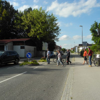 Gefahrenquellen und Lösungsvorschläge beim Schulwegspaziergang der SPD