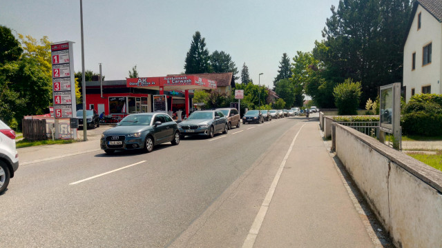 Tittmoning, Laufener Straße, 23. Juli 2021